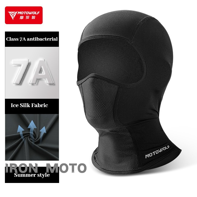 Running Gear Essential - Motowolf Zomer Fietspet Ijs Zijde Ademend