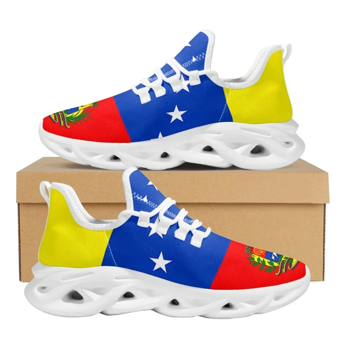 Running Gear Women - Venezuela vlag sneakers voor dames heren