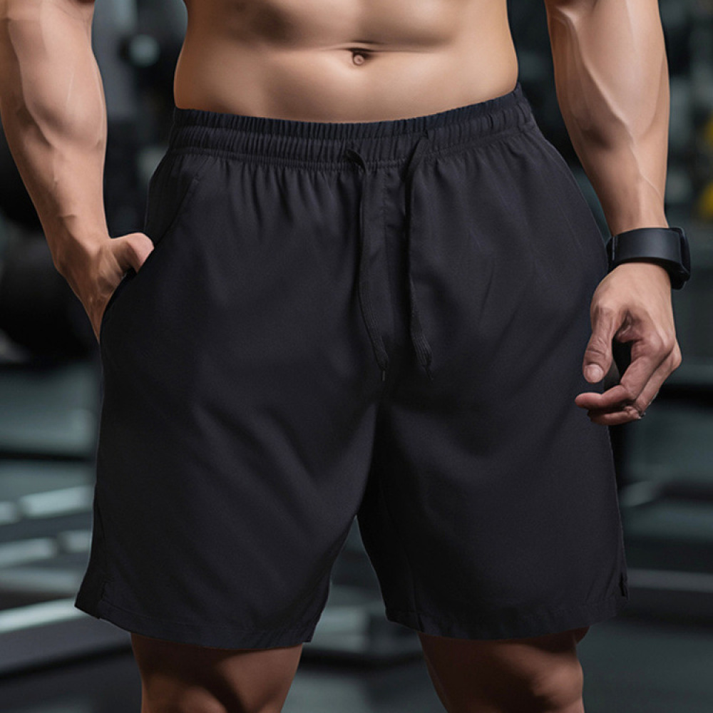 Running Gear Quick Dry - Heren sneldrogende mesh shorts, ademende atletische
