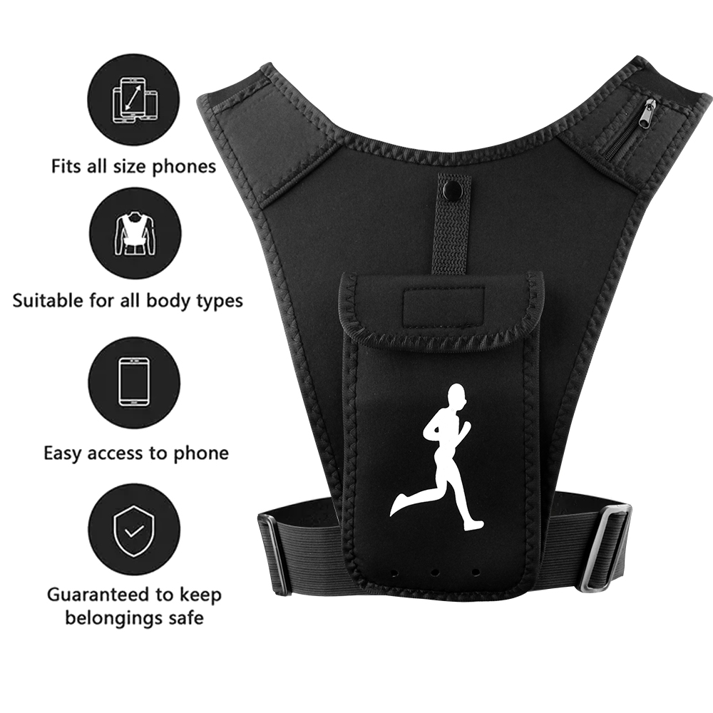 Verstelbare hardloopvest telef - Running Gear Essential recensie en prijs