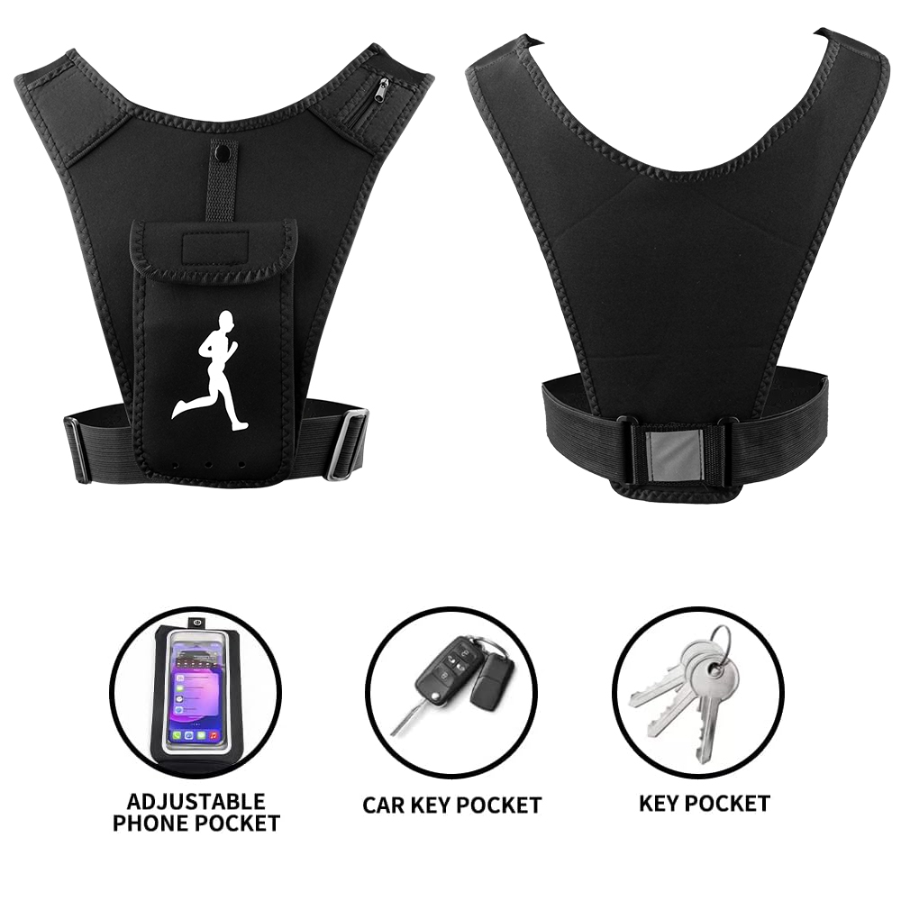 Verstelbare hardloopvest telef - Running Gear Essential recensie en prijs