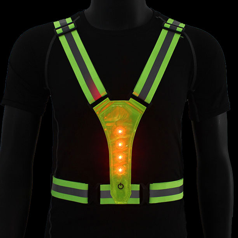 Verstelbaar LED-hardloop- en f - Running Gear Essential recensie en prijs