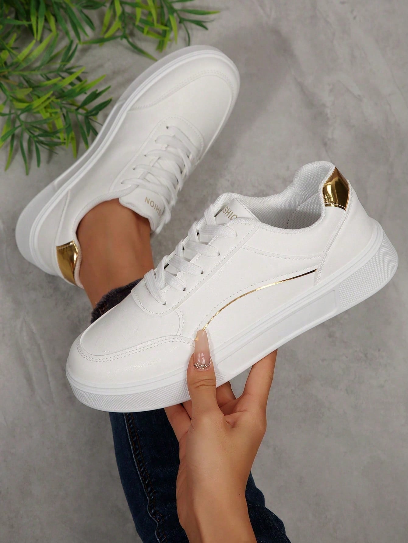 Witte casual sneakers voor dam - Running Gear Women recensie en prijs
