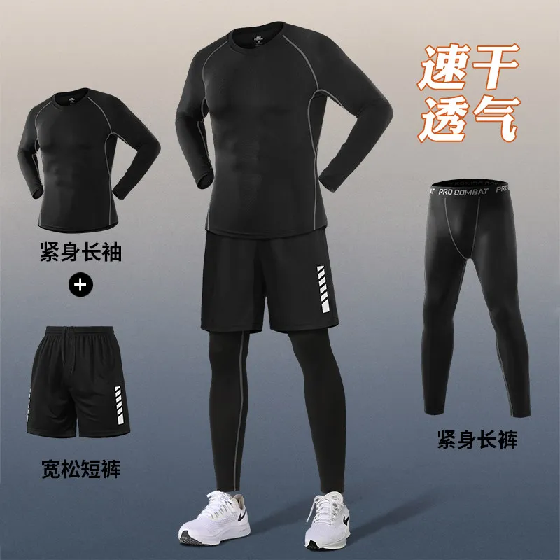 Herenset met hoge elasticiteit - Running Gear Quick Dry recensie en prijs